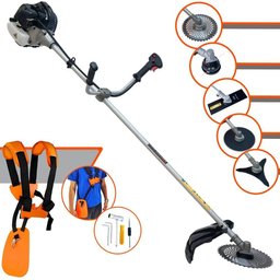 Roçadeira Profissional Anmax Cg430b À Gasolina 43cc 1,7hp Multifuncional 5 Opções de Corte - 1