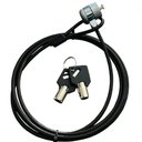 Ver imagem 3 de Trava de Segurança para Notebook com Chave 1,5 Metros Feasso