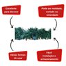 Festao de Natal 2m 7 Fitas Opaco Verde | Wxd50:verde - 4