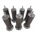 Ver imagem 1 de Kit 14 Pés Cinza Cama Box com 13 Cm de Altura