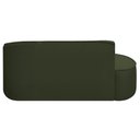 Ver imagem 4 de Kit Divã Recamier Orgânico Marrocos 160cm Lado Esquerdo e 2 Poltronas Amore Linho Verde