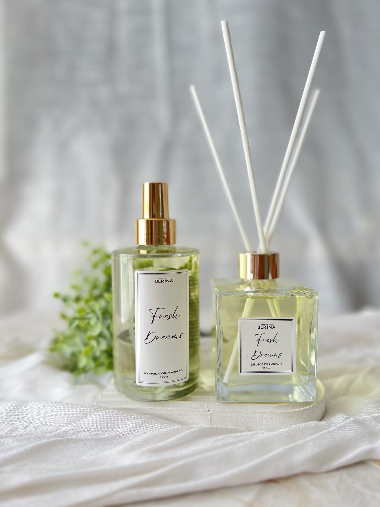 Kit Difusor + Home Spray Fresh Dreams Berina - 1