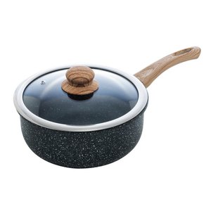 Panela Wolff de Indução em Alumínio e Cerâmica Preta 20cm