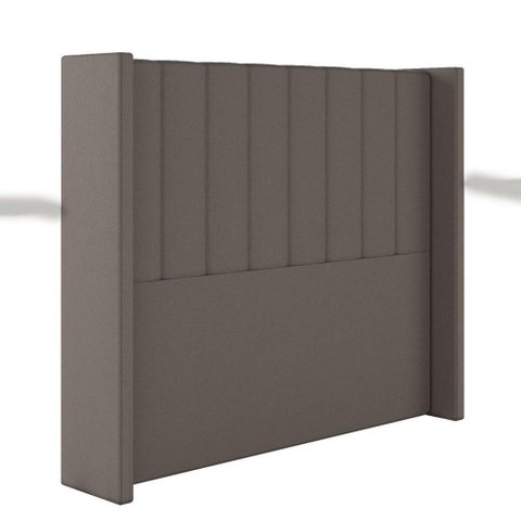 Cabeceira Estofada Queen 160 Cm Turquesa Corino Marrom