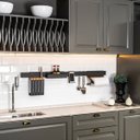 Ver imagem 2 de Suporte Para Celular Encaixe Barra De Cozinha Grafite Schmitt