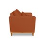 Poltrona Viena Para Escritorio Suede Terracota - Madeira Prima Deccor - 4