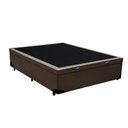 Ver imagem 1 de Cama Box Baú Casal Comfort Prime Semi Ortopédica Espuma D33 Extra Firme Marrom