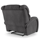 Ver mais imagens de Poltrona do Papai Reclinável Napoli Elétrica Botão Led Linho Grafite Fh1 - D'rossi
