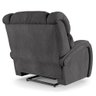 Poltrona do Papai Reclinável Napoli Elétrica Botão Led Linho Grafite Fh1 - D'rossi - 8