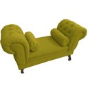 Ver imagem 1 de Recamier Grécia 160x50 Suede Mostarda - Dominic Decor Grecia