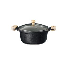 Caçarola Preto Craqueado Antiaderente Cerâmica Javali Am16cm - 1