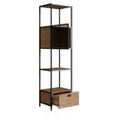 Ver imagem 4 de Estante 02 Portas New Vermont e Preto 180 cm - D’Rossi