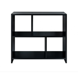 Rack Nicho Aparador Sala Quarto Escritório Mdf Preto - 1