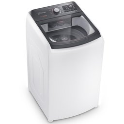 Lavadora de Roupas Electrolux LEC14 Premium Care com Cesto Inox, JeteClean e Time Control Branca 14k - 1