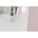 Ver imagem 4 de Penteadeira PE-2010 c/ 3 Gavetas e Espelho Branco - Tecno Mobili