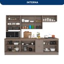 Ver imagem 5 de Cozinha Completa Modulada Olivia 12 Portas 2 Gavetas