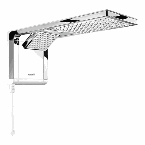 Chuveiro Lorenzetti Eletronico 220/7800 Acqua Duo Black Cromado - Lorenzetti