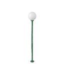 Ver imagem 1 de Poste de Jardim P10/b15 de 1,85m com Globo de Vidro Leitoso 15x30 Verde