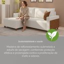 Ver mais imagens de Sofá Linving com Chaise Confort 238cm 4 Lugares Milão
