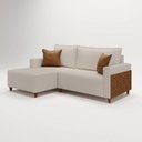 Ver imagem 2 de Sofá Linving com Chaise Confort 238cm 4 Lugares Milão