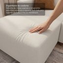 Ver imagem 5 de Sofá Linving com Chaise Confort 238cm 4 Lugares Milão