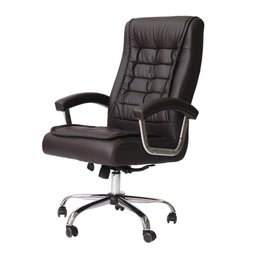 Cadeira de Escritório Presidente Alta Executiva Ergonômica Giratória Molas Ensacadas Pillow Top - 1