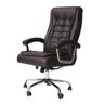 Cadeira de Escritório Presidente Alta Executiva Ergonômica Giratória Molas Ensacadas Pillow Top - 1