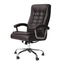 Ver imagem 1 de Cadeira de Escritório Presidente Alta Executiva Ergonômica Giratória Molas Ensacadas Pillow Top