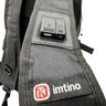 Mochila Casual 18" Notebook Trava Cadeado - Cinza - Kimtino - 6
