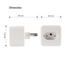 Ver imagem 3 de Tomada Inteligente Smart Wi-fi Alexa e Google Home Margirius Cor:branco