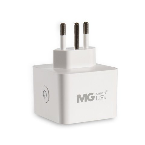 Tomada Inteligente Smart Wi-fi Alexa e Google Home Margirius Cor:branco