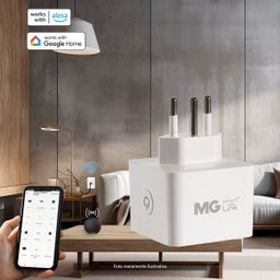 Tomada Inteligente Smart Wi-fi Alexa e Google Home Margirius Cor:branco - 5