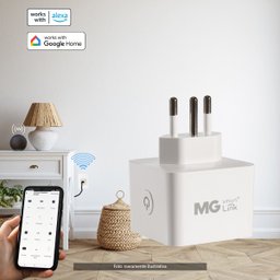 Tomada Inteligente Smart Wi-fi Alexa e Google Home Margirius Cor:branco - 4