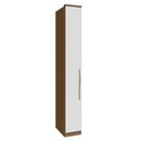 Ver imagem 1 de Guarda Roupa Modulado 01 Porta 32cm com Prateleira Setiba Móveis Rimo - Jequitibá/Branco