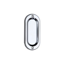 Porta de Correr Frisada Cm-01 Branca Kit de Madeira C/ Fechadura 210x92 Hdf - 4