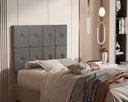Ver imagem 1 de Painel de Cama Solteiro 0,90 Ferrari Cor Cinza