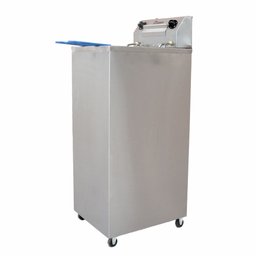Fritadeira Fritador Elétrico Grande 2 Cestos 18l de Pedestal Coluna 10000w Sebem - 1