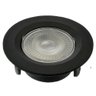 Kit 10 Spot Led 5w Redondo Embutir Branco Frio 9x9cm Preto - 3