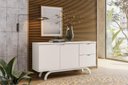 Ver imagem 1 de Balcão Buffet Vicenza 100% Mdf Off White