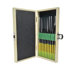 Kit Box Lima Diamantada Profissional Agulha 180 mm c/10 peças - #150