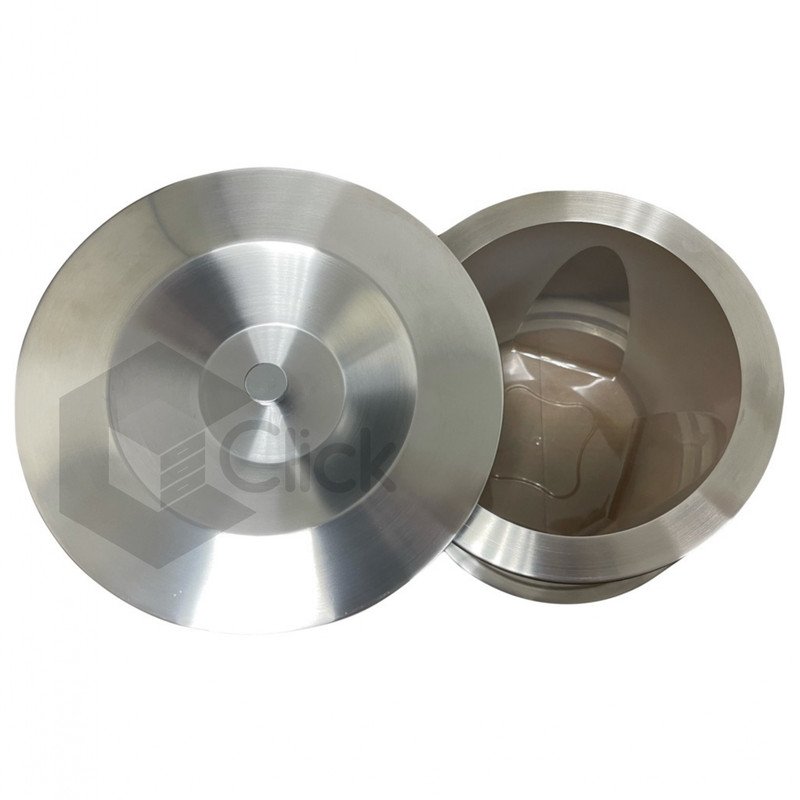 Cesto Lixeira Pia Cozinha Embutir 5L C/ Escorredor Inox - 6