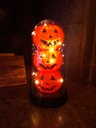 Ver imagem 1 de Luminária Halloween Abóbora Redoma Cúpula Frio Dia Das Bruxas Amor Lindo