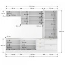 Ver imagem 4 de Cozinha Completa Orlando 10 Portas 5 Gavetas 100% Mdf Americana Branco - Panorama Móveis