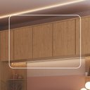 Ver imagem 6 de Módulo Aéreo para Quarto 3 Portas Elegance Marrom/Angelin