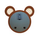 Ver imagem 5 de Espelho Decorativo Infantil 43x44cm Urso Freijó/ Marrom