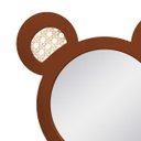 Ver imagem 4 de Espelho Decorativo Infantil 43x44cm Urso Freijó/ Marrom