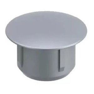 Tapa Furo Para Móveis 10mm 400 Unidades Cinza