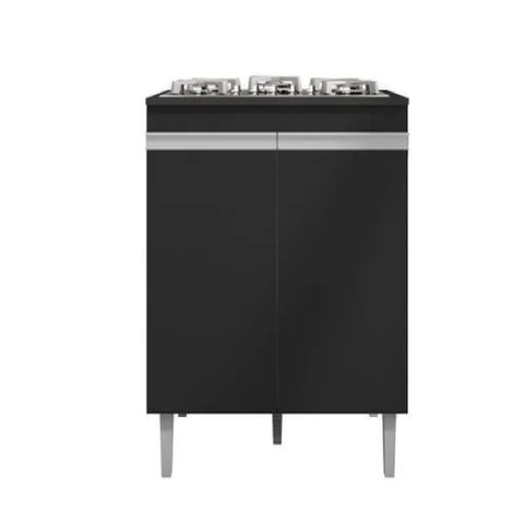 Balcão Cooktop Andreia 4 a 5 Bocas - Moveis Ajl