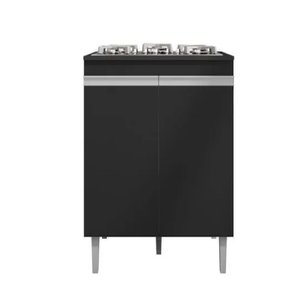 Balcão Cooktop Andreia 4 a 5 Bocas - Moveis Ajl