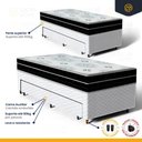 Ver imagem 4 de Cama Box com Colchão de Espuma D45 Pillow In Anjos Ortoconfort + Auxiliar Unique Solteiro 88cm
